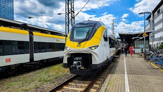 Führerstandsmitfahrt  Freiburg Breisgau Hbf➡️Breisach  BreisgauSBahn S1  BR463 [upl. by Cathleen551]