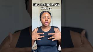 ASL conversations How to sign “What’s up” in asl [upl. by Bass381]