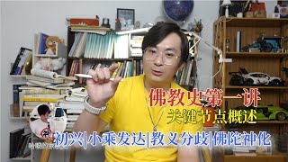 【哈喽讲宗教史】佛教篇：从佛教初兴到佛陀神化，印度佛教四阶段佛教史第一课 [upl. by Asirrak]