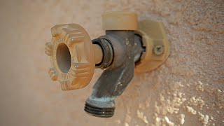 How to Repair a Woodford Model 17 Outdoor Faucet [upl. by Lamaaj83]