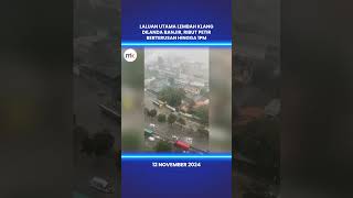 Laluan utama Lembah Klang dilanda banjir ribut petir berterusan hingga 1pm [upl. by Tucky]