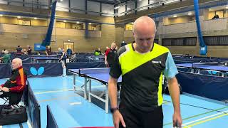 Rory Scott Vs Mark Short Quarter Final of Men’s Over 40s Singles at VETTS Midland Masters 131024 [upl. by Weisler]