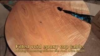 ‪Glass Fill Epoxy Top Table Part Two Dado Disaster [upl. by Dyer]