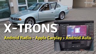 Xtrons Autoradio einbauen im e39 [upl. by Llennod]