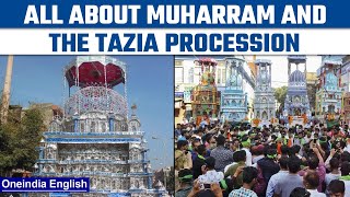 Muharram Ashura 2022 Muharram celebrations and all about Tazia procession  Oneindia news Religion [upl. by Valeda112]