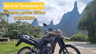 Yamaha Lander 250cc 20242024  O último modelo dessa guerreira  Serra de Teresópolis RJ [upl. by Nylzaj]