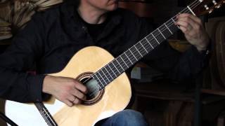 Hofner HF17 classical guitar demo [upl. by Bagley497]