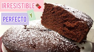 Bizcocho de chocolate SIN HORNOSIN BATIDORA muy ESPONJOSO Receta Fácil y Rápida con mucho amor [upl. by Ynnek]