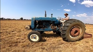 Fordson major tractor with a perkins straight 6 [upl. by Goldberg]