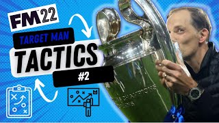 TACTICS 2  FM22  TARGET MAN  TACTIC   FM22 Footballmanager2022 [upl. by Ikey]