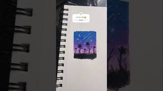 Painting tutorialacrylic markers art markers acrylicpainting artist viralvideo shortsviral [upl. by Hpesoy]