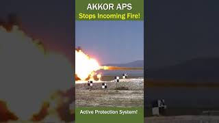 Aselsan AKKOR Active Protection System APS  How It Protects the Altay Tank [upl. by Ellersick222]