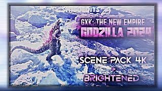 Evolved Godzilla Scene Pack 4K Brightened  Godzilla x Kong The New Empire [upl. by Yecal]