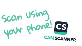 CamScanner How To Scan Documents With Your Phone [upl. by Erhard]