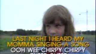 Chirpy Chirpy Cheep Cheep  Video Karaoke Pioneer [upl. by Joete537]