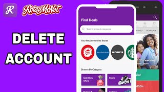 How To Delete Account On RetailMeNot App [upl. by Winnie]