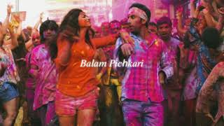 Balam Pichkari Full Song With Lyrics Yeh Jawaani Hai Deewani  Ranbir Kapoor Deepika Padukone [upl. by Anora]