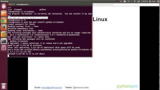 Aula 01  Virtualenv em Unix [upl. by Arabela]