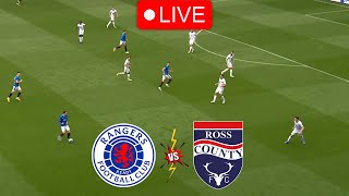 Rangers vs Ross County Live Stream  Scottish Premiership [upl. by Nnylodnewg]