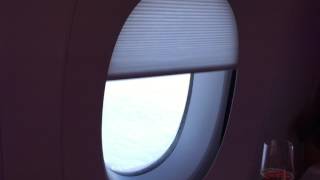 Qatar Airways A350 Business Class Window Blinds [upl. by Neerihs]