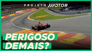 O setor EAU ROUGERAIDILLON ficou PERIGOSO DEMAIS PARA A F1 [upl. by Peonir]