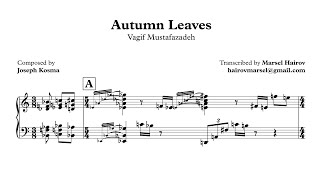 Vagif Mustafazadeh  Autumn Leaves [upl. by Prentiss]