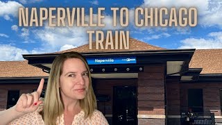 Naperville to Chicago  Naperville Train Station  Naperville to Chicago Train [upl. by Hephzibah]