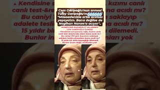 CEM GARİPOĞLUNUN ANNESİ TÜLAY GARİPOĞLU MÜSADENİZLE ARTIK AC₺M₺ZI YAŞIYALIM BANA DEĞİLSE NAGİHAN [upl. by Haeluj742]