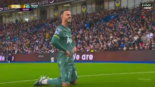 James Maddison Goal Brighton Vs Tottenham Hotspur 02 All Goals Analysis Extended Highlights [upl. by Dorice]