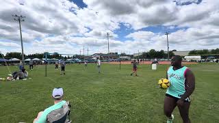 Grass Triples Volleyball  Cornroast Match 4  81024 [upl. by Paulita488]