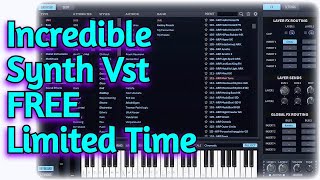 Cool FREE SYNTH Plugin amp Vst Instrument by Kv331 Audio  SynthMaster 2 Player  Presets Playthrough [upl. by Adnalohs]