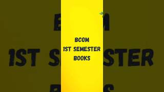 Bcom 1st Year Syllabus 20232024 📚  Bcom 1st Year Books bcom shorts shortsvideo [upl. by Aissak]