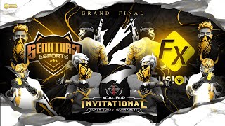 quot🔥Xcalibur Invitational Clash Squad Tournament🏆  GRAND FINAL  SENATORS vs FUSION X  freefire [upl. by Euqinim]