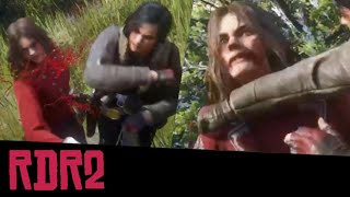 RDR2 Diablo Ridge Brawl  PVP Gameplay  Fist Fight Combat Catfight beatdown [upl. by Nnasus]