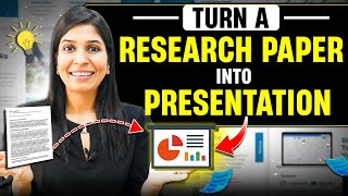 How to present a research PAPER as PRESENTATION🔥 [upl. by Irehj933]