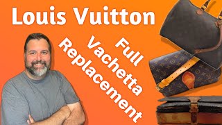 Louis Vuitton Vachetta Replacement  Ed Braun [upl. by Adai]