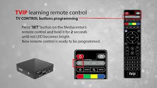 TVIP learning remote control [upl. by Frangos]