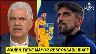 PAUNOVIĆ señalado de RESPONSABLE en ELIMINACIÓN de TIGRES Tuca Ferretti REACCIONA  Futbol Picante [upl. by Shimberg]