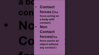 Types of forcesforce class8science cbsesolution forces ncertsolution forceandpressure viral [upl. by Adnomal]