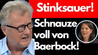 ES REICHT JOURNALIST erhebt SCHWERE VORWÜRFE GEGEN BAERBOCK💥 [upl. by Missy]