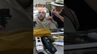 Barber Didnt Get It So I Shaved My Beard Myself 🇻🇳 vietnam hanoi barbershop [upl. by Olaf]