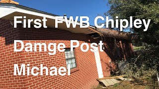 First FWB Chipley FL Damage Post Michael [upl. by Fedak895]