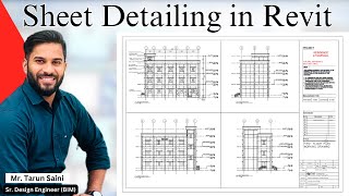 Sheet Detailing in Revit Architecture [upl. by Ailongam]