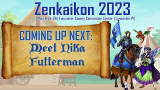 2023 Zenkaikon  Meet Nika Futterman  Live 1 Sunday [upl. by Atiker]