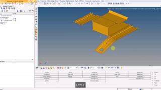 Hypermesh Tutorial HM2030 Refining Topology to Achieve a Quality Mesh [upl. by Asilehs]