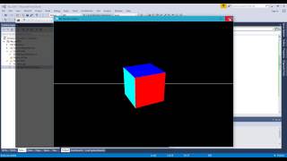 3D Alphabet Animation in OpenGL using FLEFLTK Visual Studio 2015 C  3 [upl. by Cazzie]