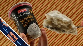 Ehrmann High Protein Stracciatella Style Mousse  Random Reviews [upl. by Strep]