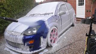 Easy tips for cleaning your car  AWESOME snow foam [upl. by Acinaj]