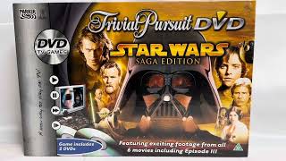 Parker 2005 Star Wars Saga Edition Trivia Pursuit DVD Interactive Video Board Game [upl. by Miguel]