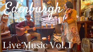 Live music 1  McGonagalls Gin amp Whisky Emporium in Edinburgh  Spiral Scouts edinburghmusic [upl. by Bena539]